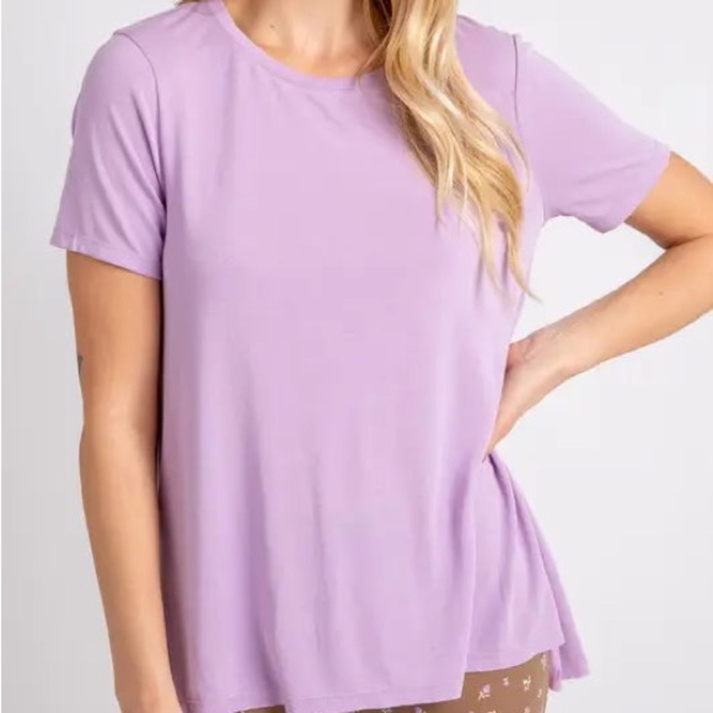 NWT Lilac Jersey Knit Tee